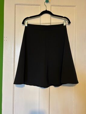 Ann Taylor Black A-Line Skirt